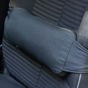 Ортопедична подушка під спину для водія на блискавці 34х13х8см з ременями кріплення J2508 12x38 см