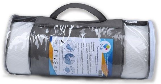 Ортопедична подушка валик для шиї і ніг Olvi J2522 50*19 см 20x52 см