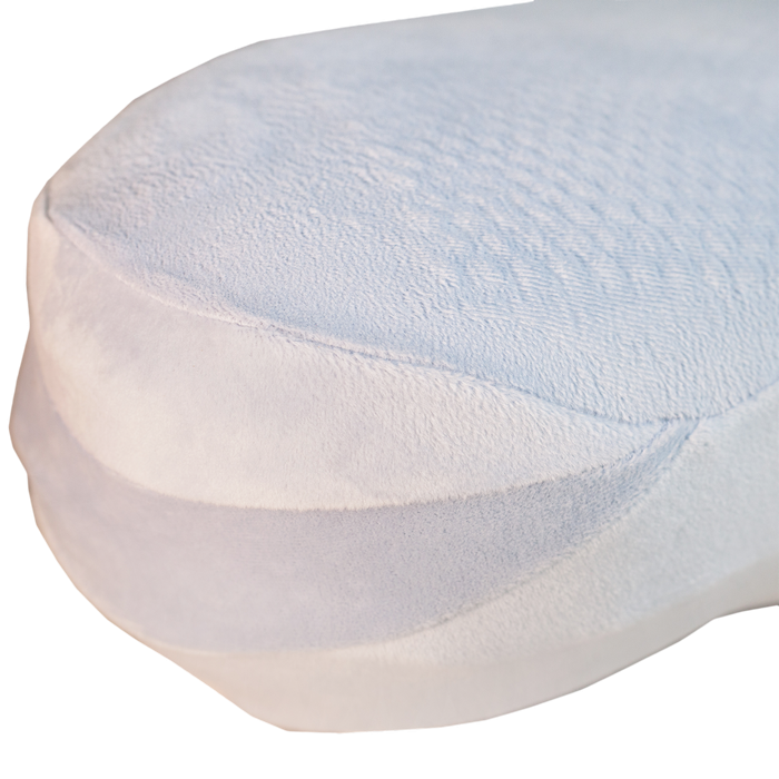 Ортопедична подушка з ефектом пам'яті та гелевою вставкою "Butterfly Gel" 59х39х14см J2539G 39x59 см