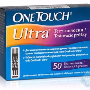 Тест-смужки One Touch Ultra 50 шт.  (-365)