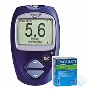 Глюкометр OneTouch Select LifeScan США (-246)