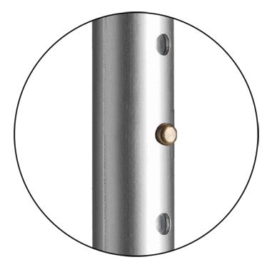 Підлокітна милиця Ossenberg Klassiker 230 DSK Extra Strong м'яка рукоятка синій (-114)