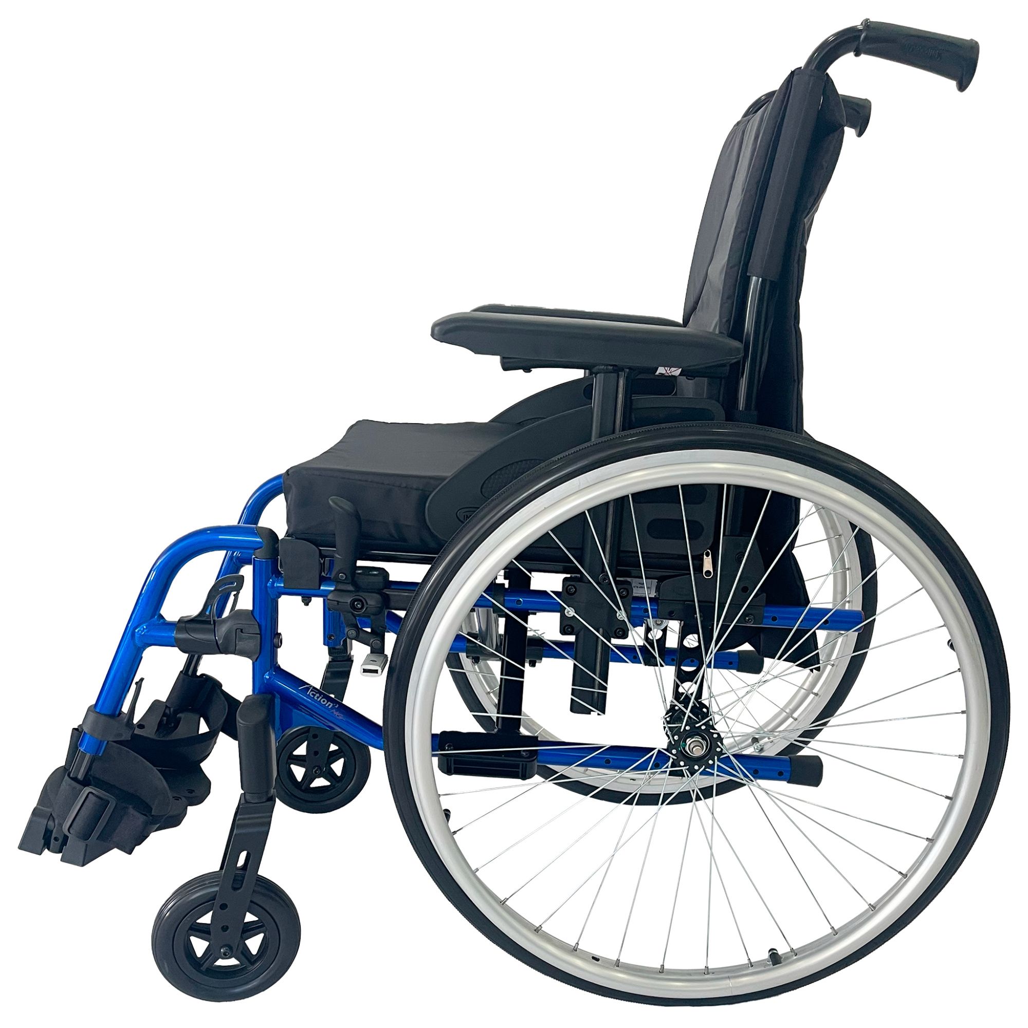 Середньоактивне крісло колісне Invacare Action 3 NG Розмір 6 (Action 3 NG/50,5/сірий-2086)